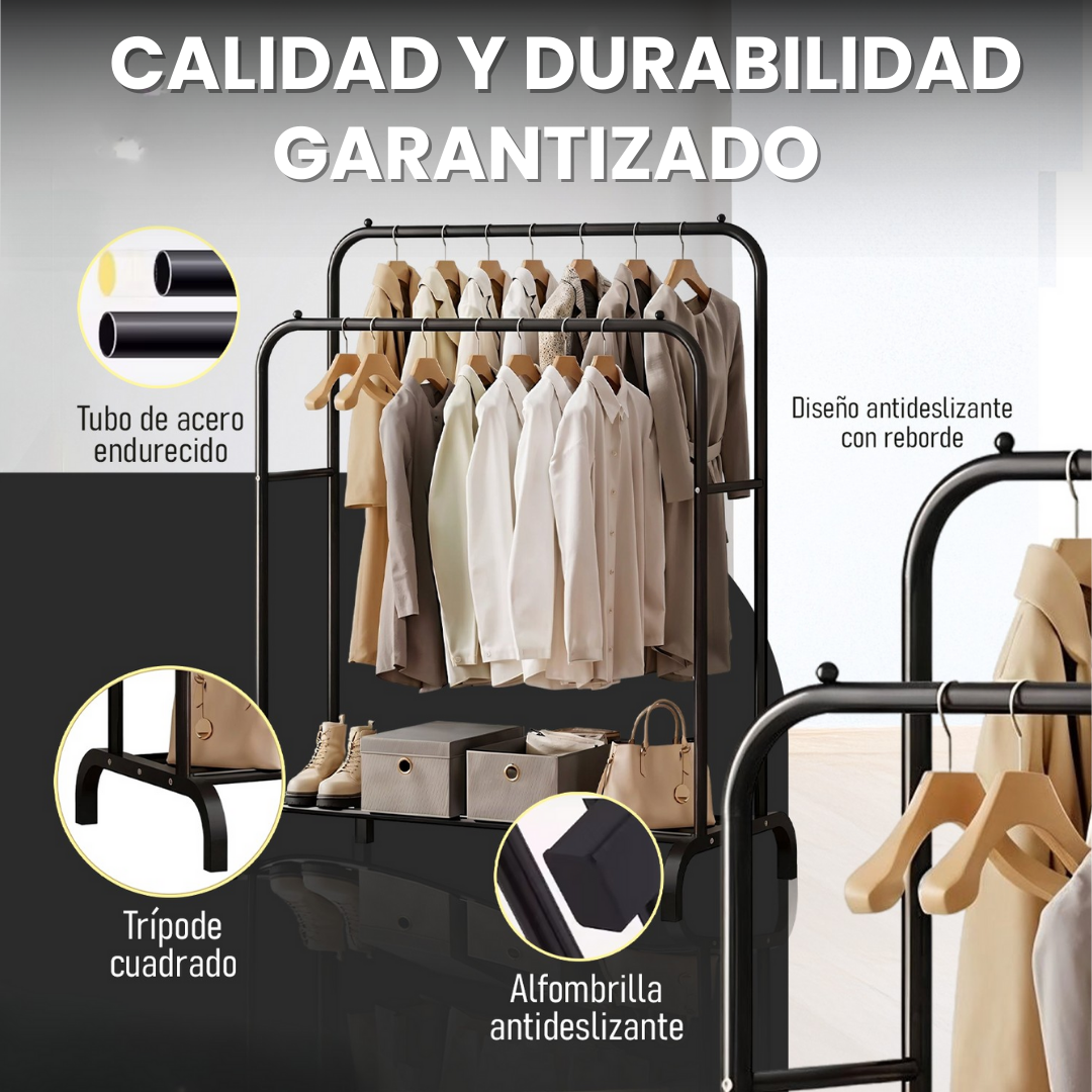 Perchero Organizador de ropa - Adiós al caos